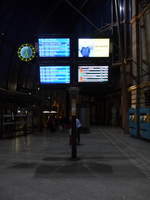 Frühmorgens nach Ankunft der allerersten planmäßigen Tram ab Kehl-Bahnhof nach Strasbourg.